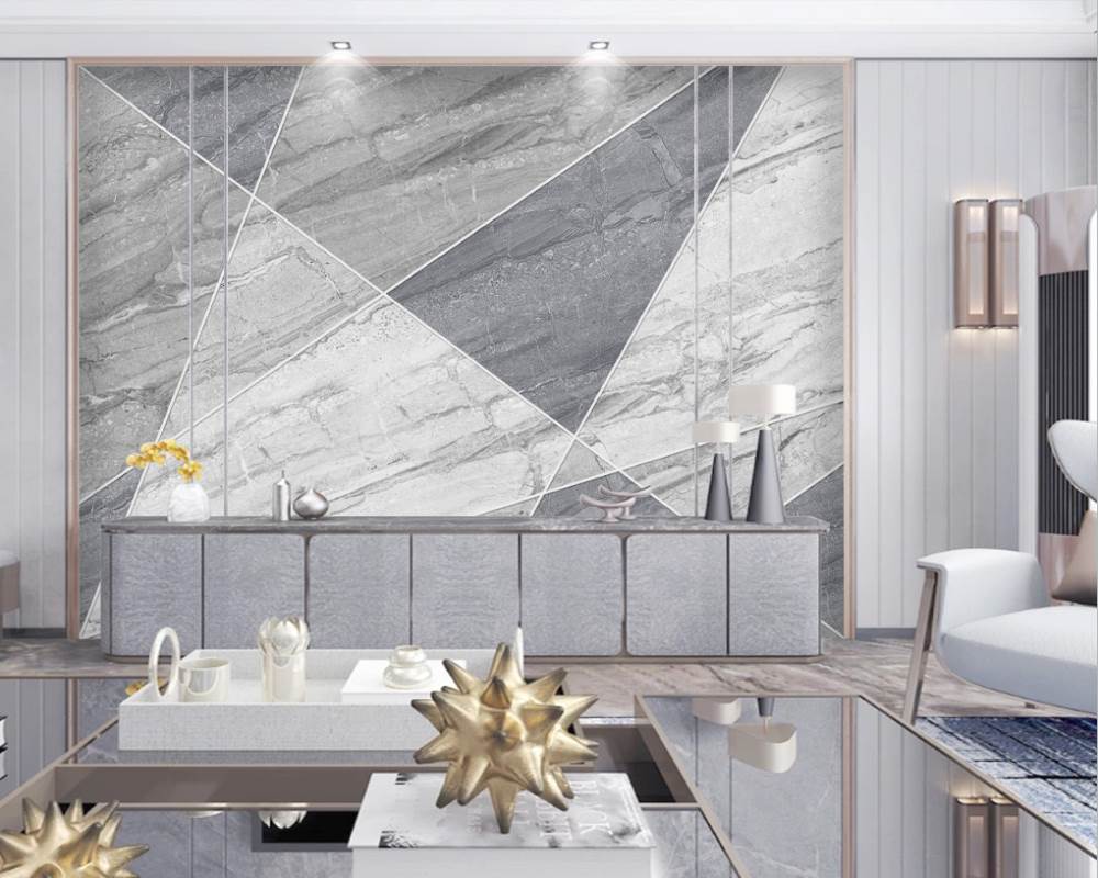 3D Wallpaper Matrix Marble